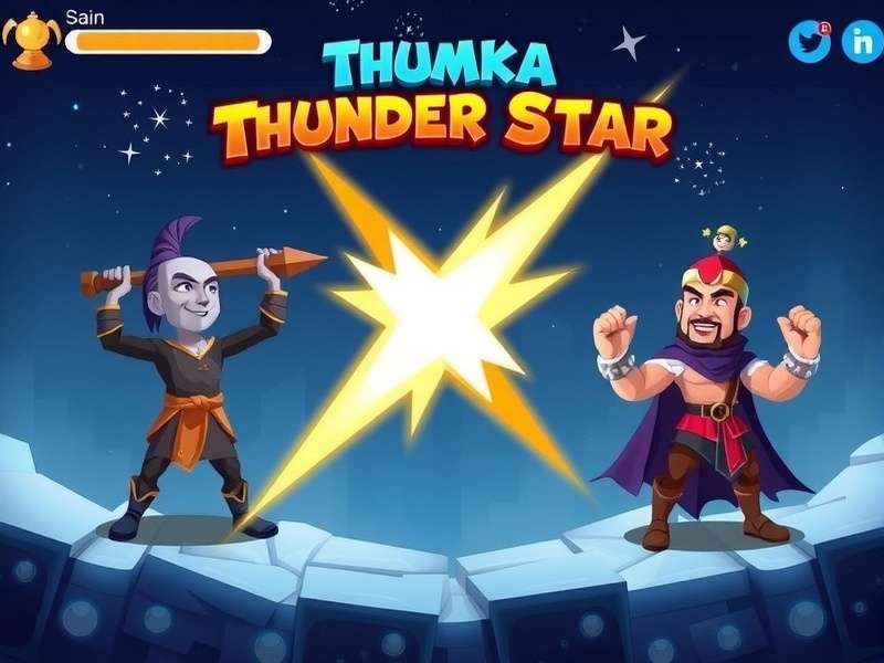 Thumka Thunder Star Game Banner